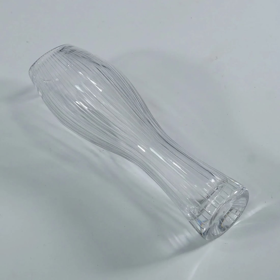 Vintage Art Glass Vase Varsanjalka by Tapio Wirkkala for Iittala 1956 - 5