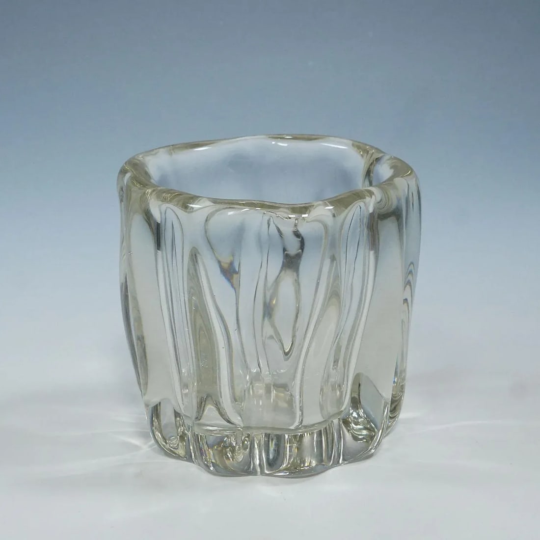 Stump of a Tree Art Glass Bowl by Tapio Wirkkala for Iittala 1951 - 3