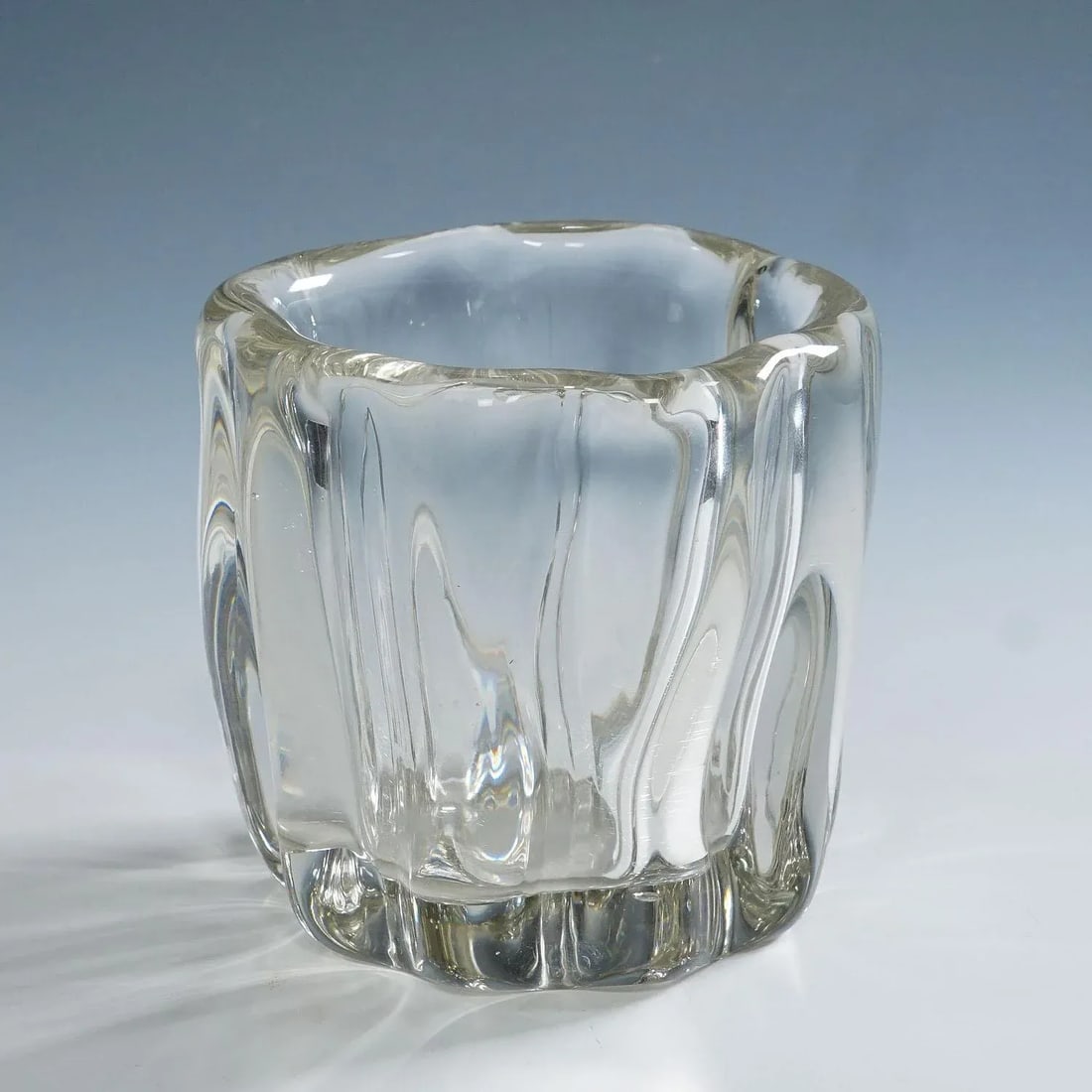 Stump of a Tree Art Glass Bowl by Tapio Wirkkala for Iittala 1951 - 4