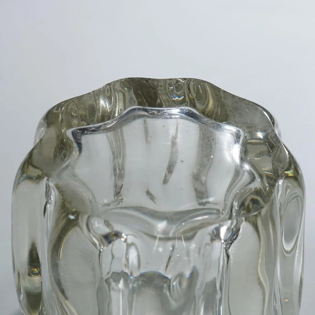 Stump of a Tree Art Glass Bowl by Tapio Wirkkala for Iittala 1951 - 6
