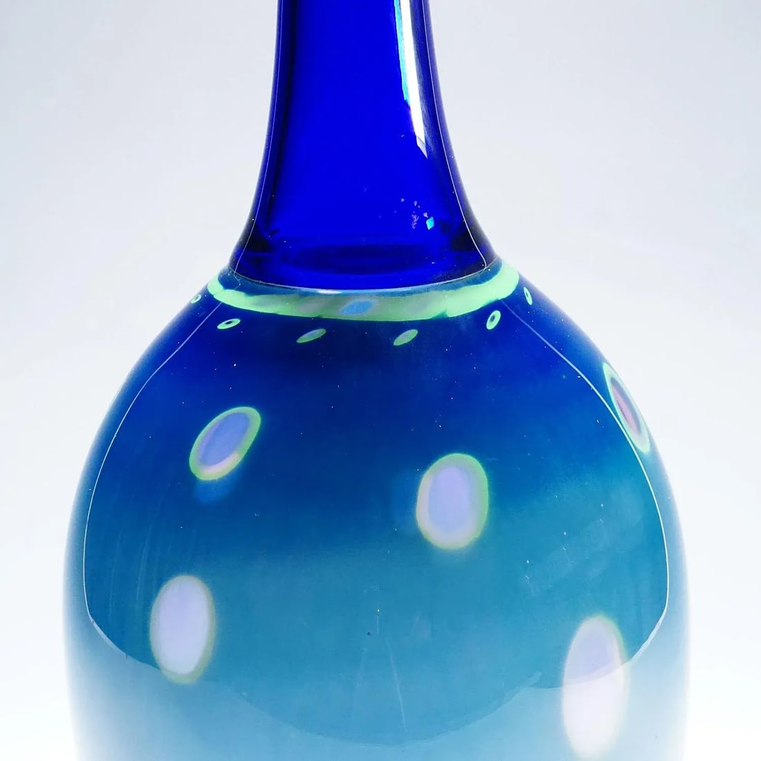 Large Art Glass Vase by Wilke Adolfsson - 4