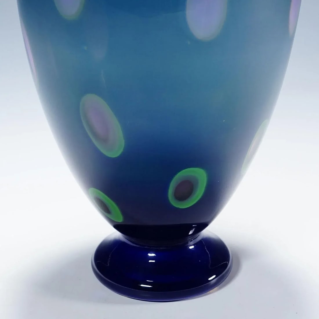 Large Art Glass Vase by Wilke Adolfsson - 6