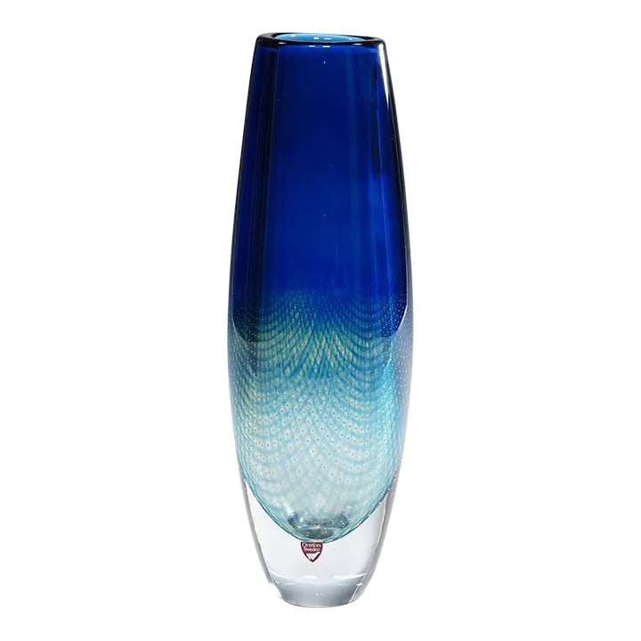 Vintage Kraka Vase by Sven Palmquist for Orrefors, Sweden 1955 (1 of 8)