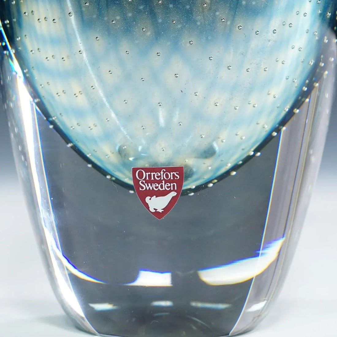 Vintage Kraka Vase by Sven Palmquist for Orrefors, Sweden 1955 - 6