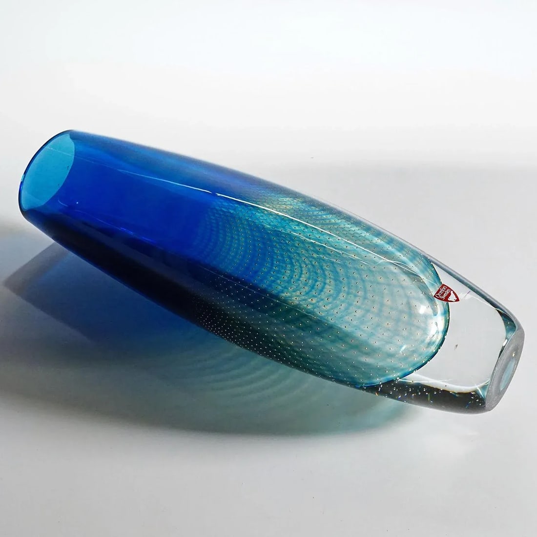 Vintage Kraka Vase by Sven Palmquist for Orrefors, Sweden 1955 - 7