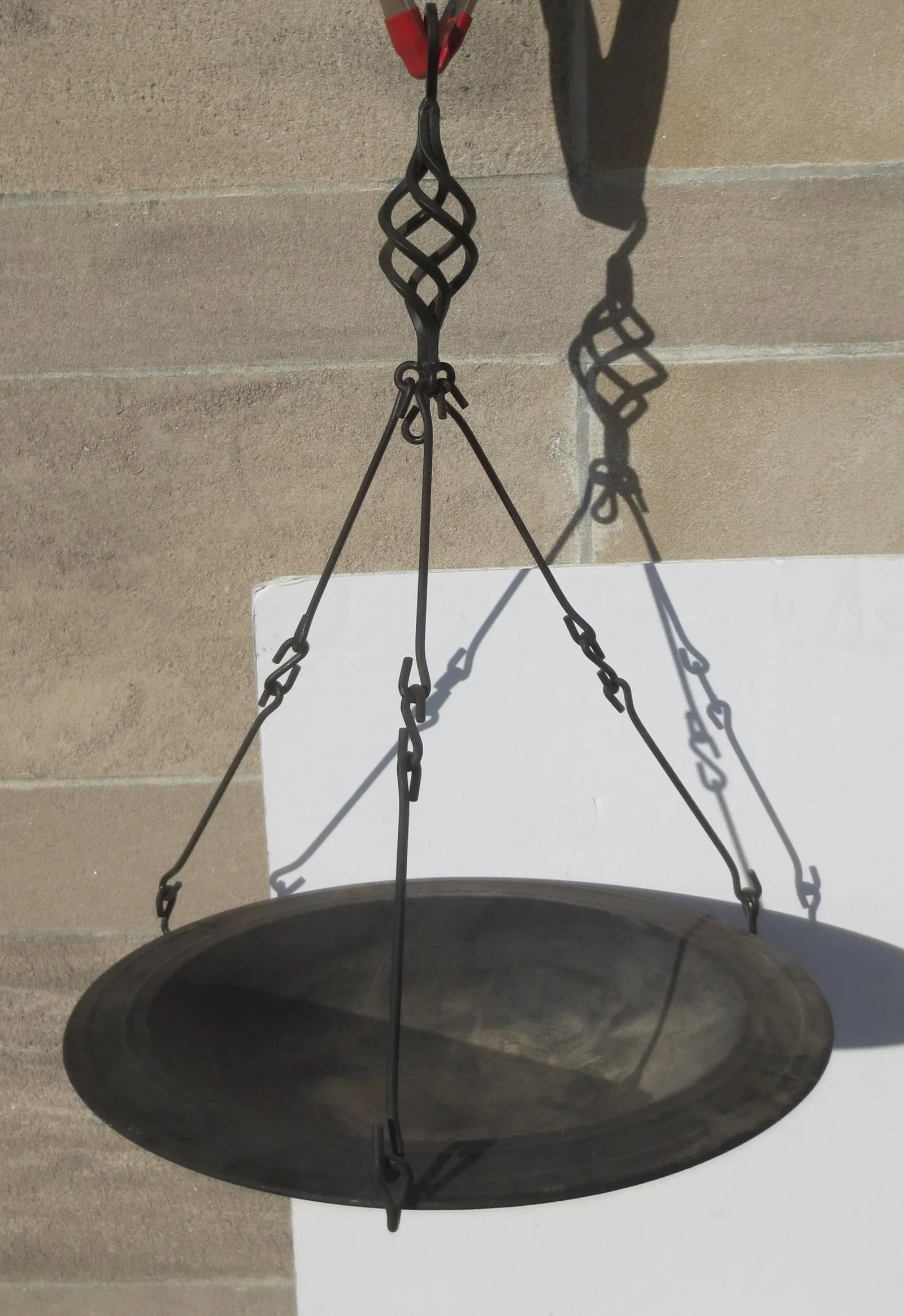 Wrought Iron Hanging Kitchen Trays - 2
