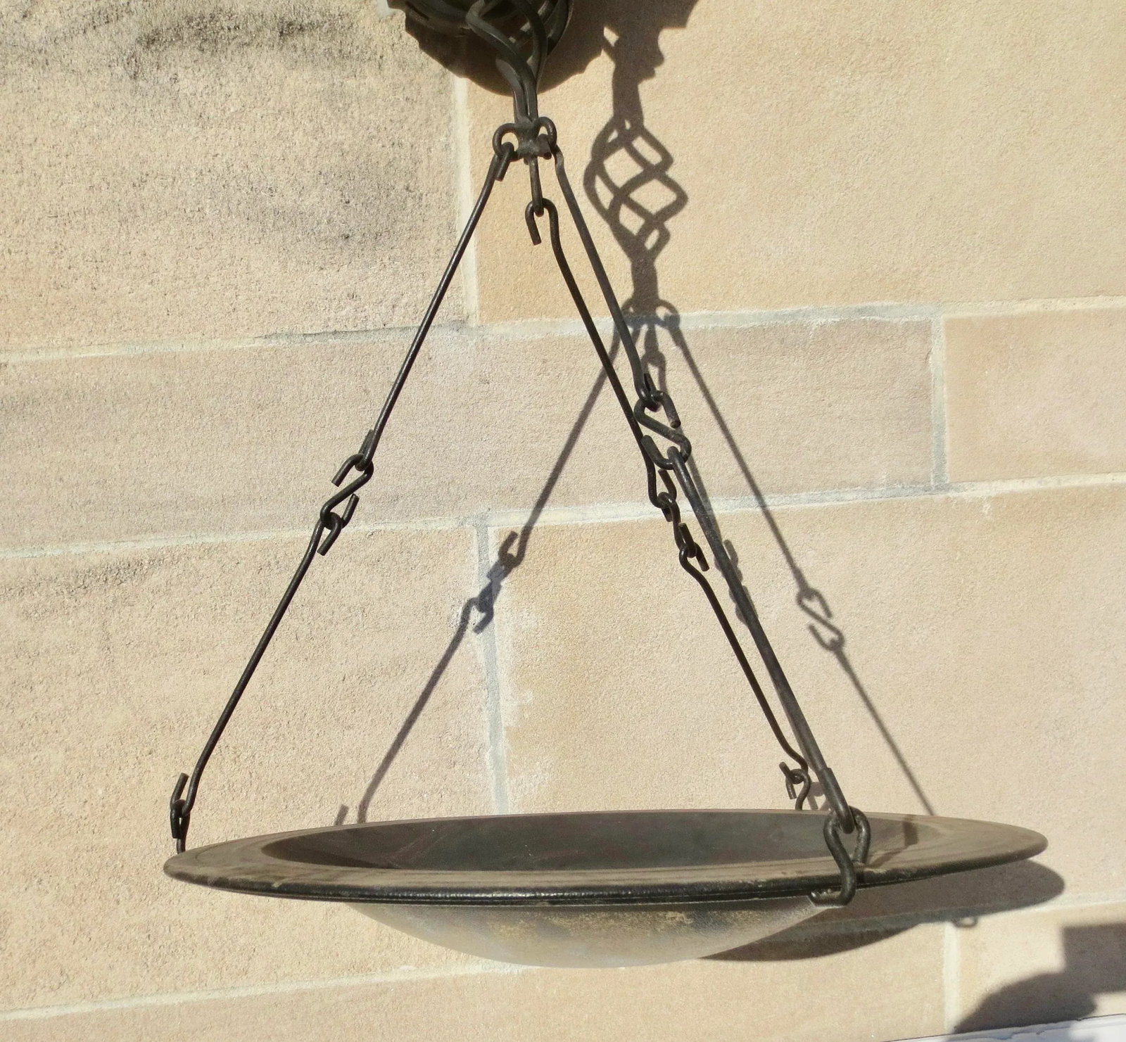 Wrought Iron Hanging Kitchen Trays - 3