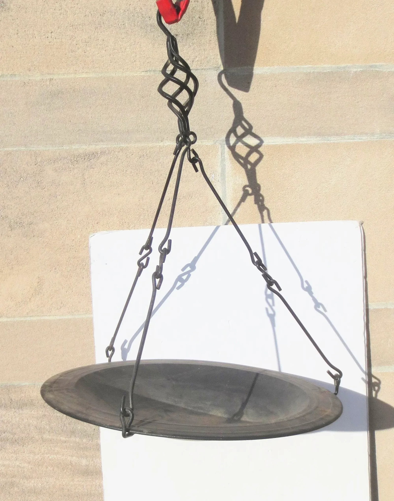 Wrought Iron Hanging Kitchen Trays - 4