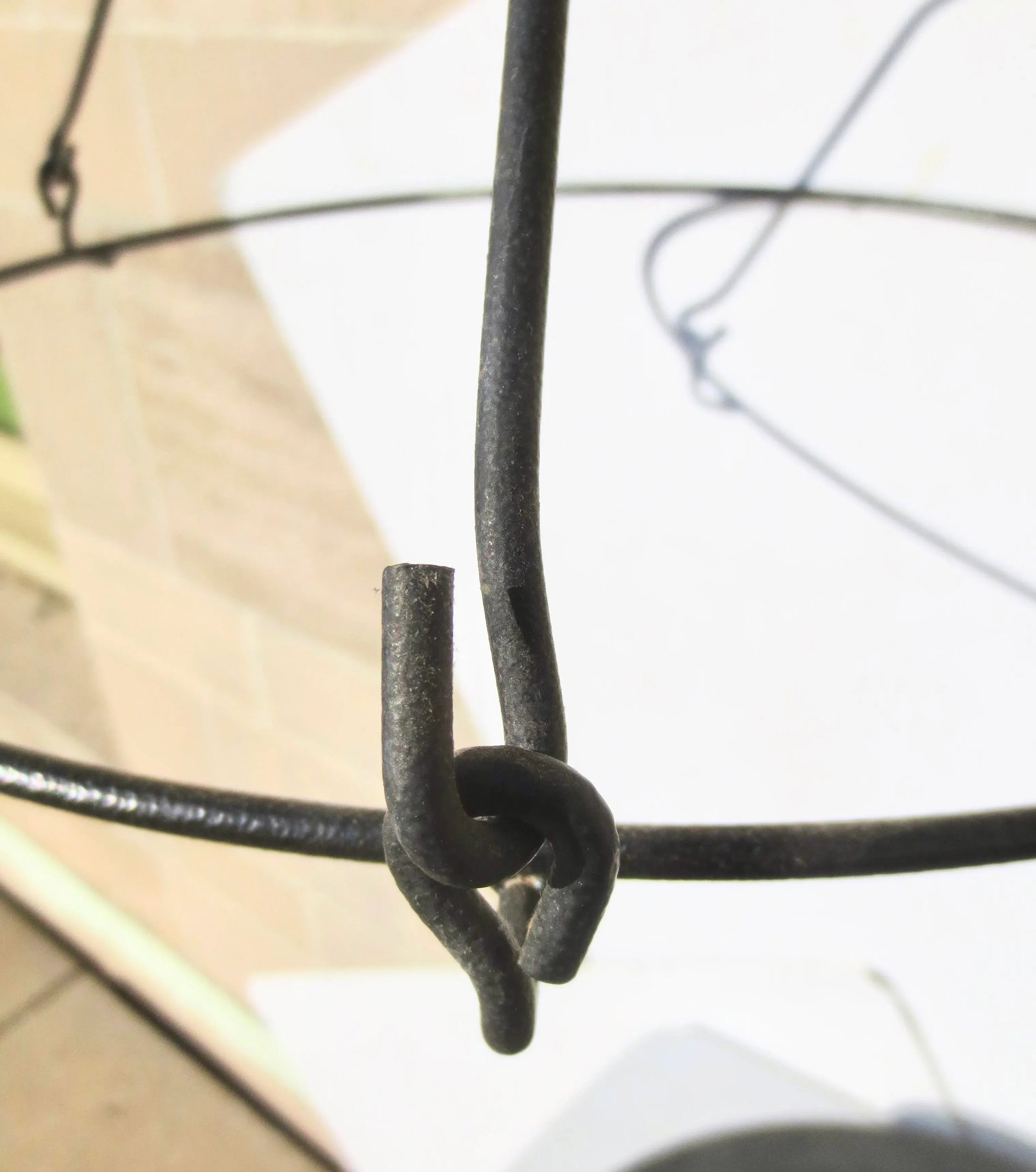 Wrought Iron Hanging Kitchen Trays - 6