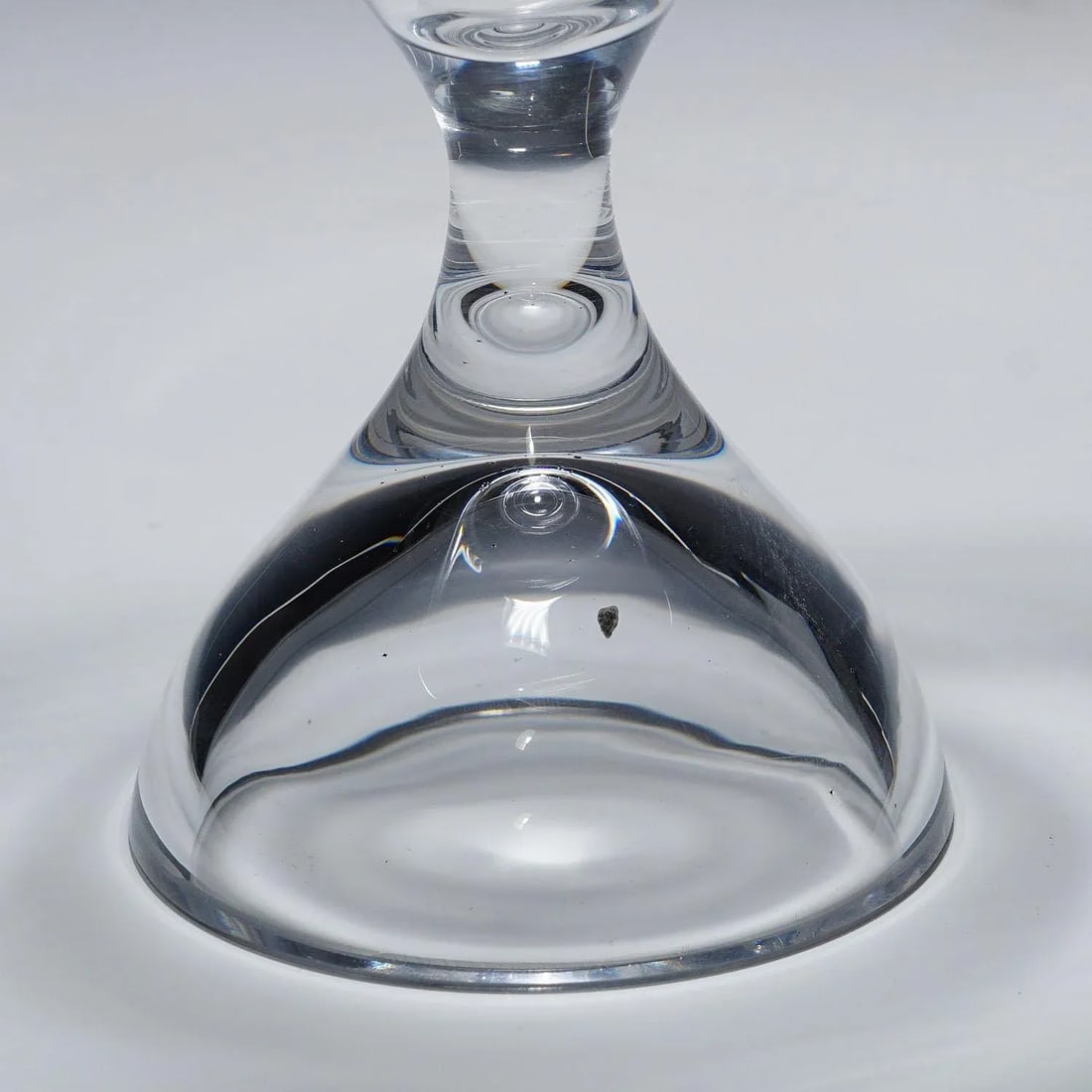 Footed Bowl With Feather Decoration by Vicke Lindstrand for Kosta 1950s - 8
