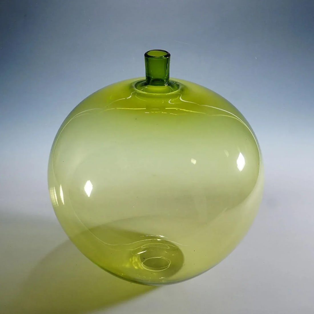 Vase Apple Designed by Ingeborg Lundin for Orrefors Sweden, 1955 - 3