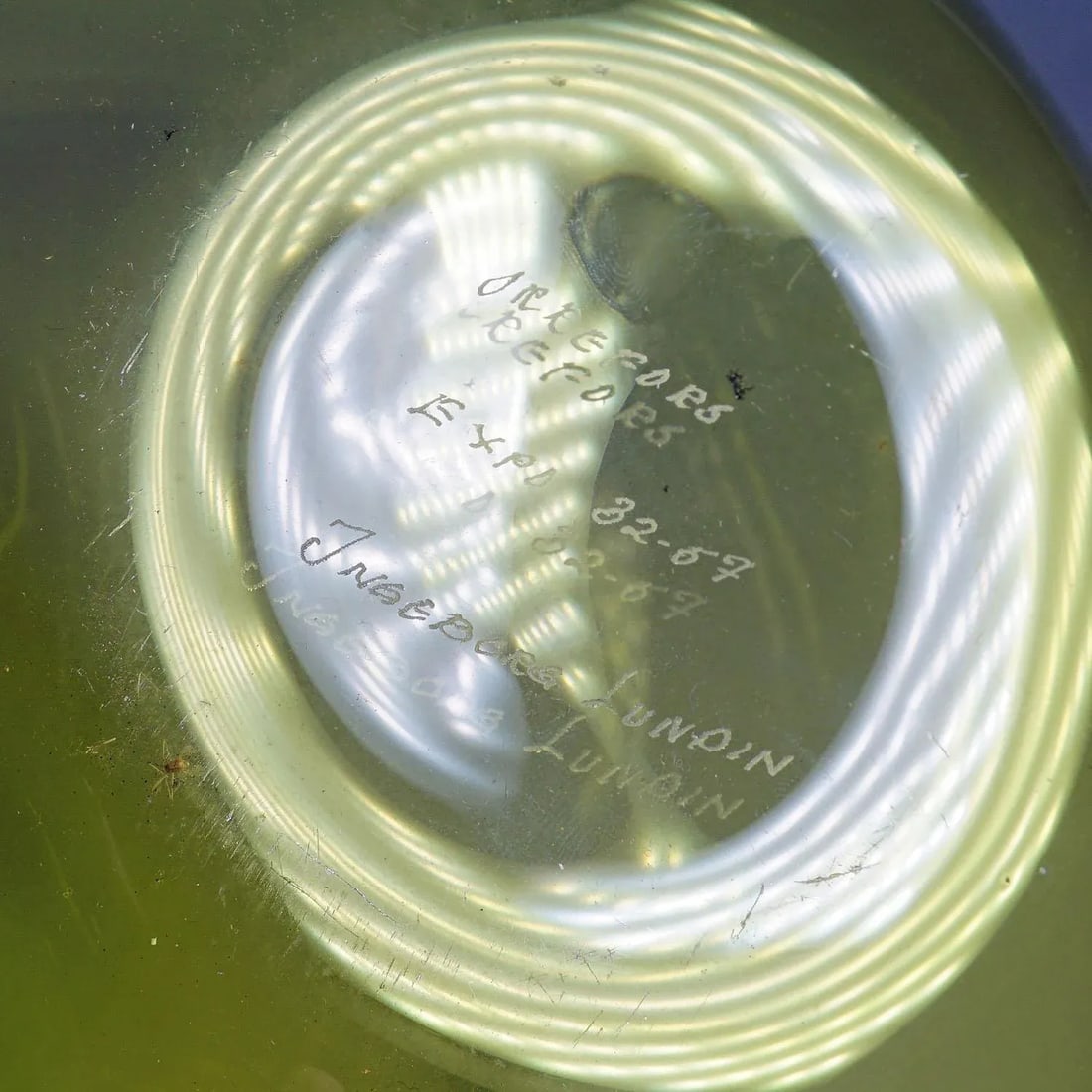Vase Apple Designed by Ingeborg Lundin for Orrefors Sweden, 1955 - 6