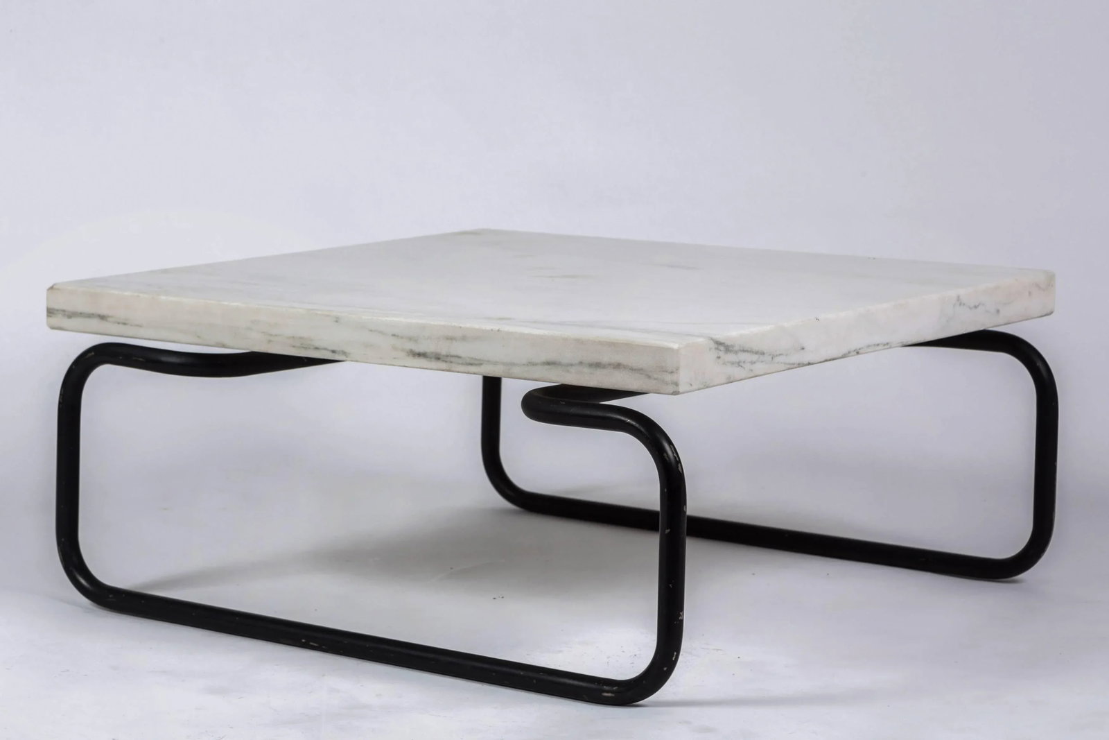 1960s Italian White Marble Coffee Table by Michael McCarthy for Cassina - 5
