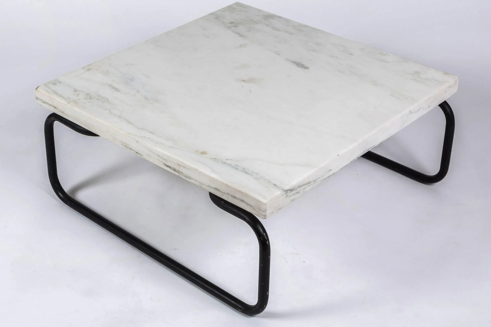 1960s Italian White Marble Coffee Table by Michael McCarthy for Cassina - 6