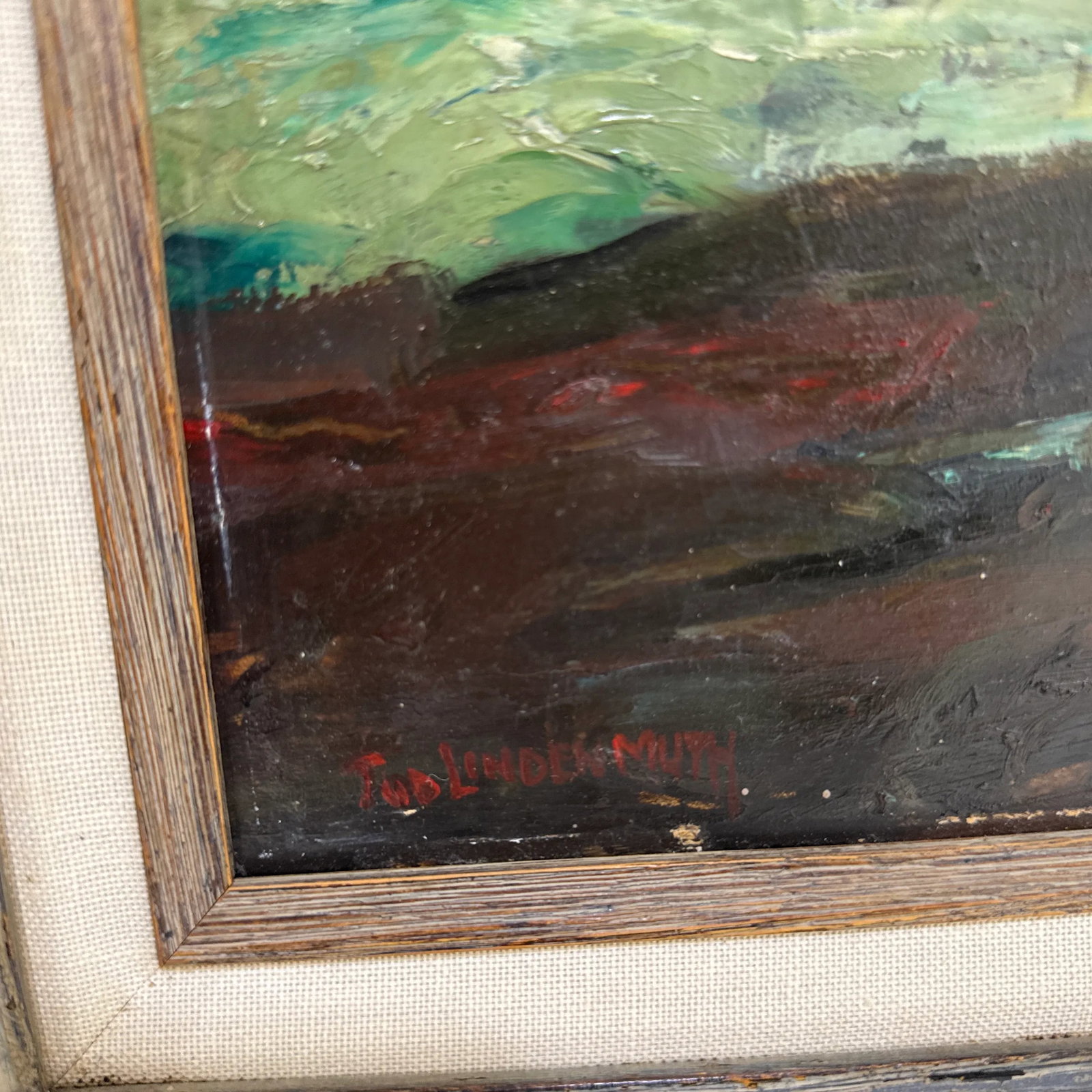 1970s Vintage Seascape Oil Painting on Canvas ~ Framed & Signed - 6