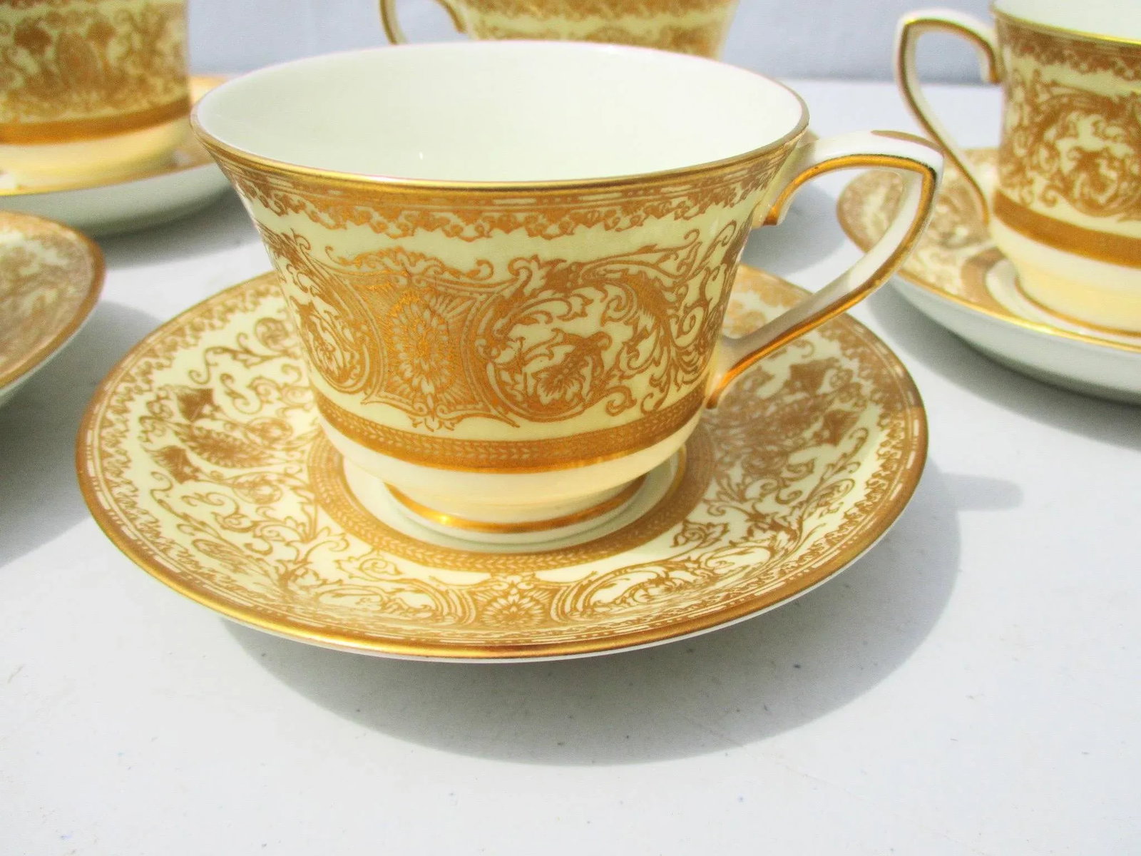 Royal Worcester Embassy Pattern Demitas Set - Set of 12 - 2