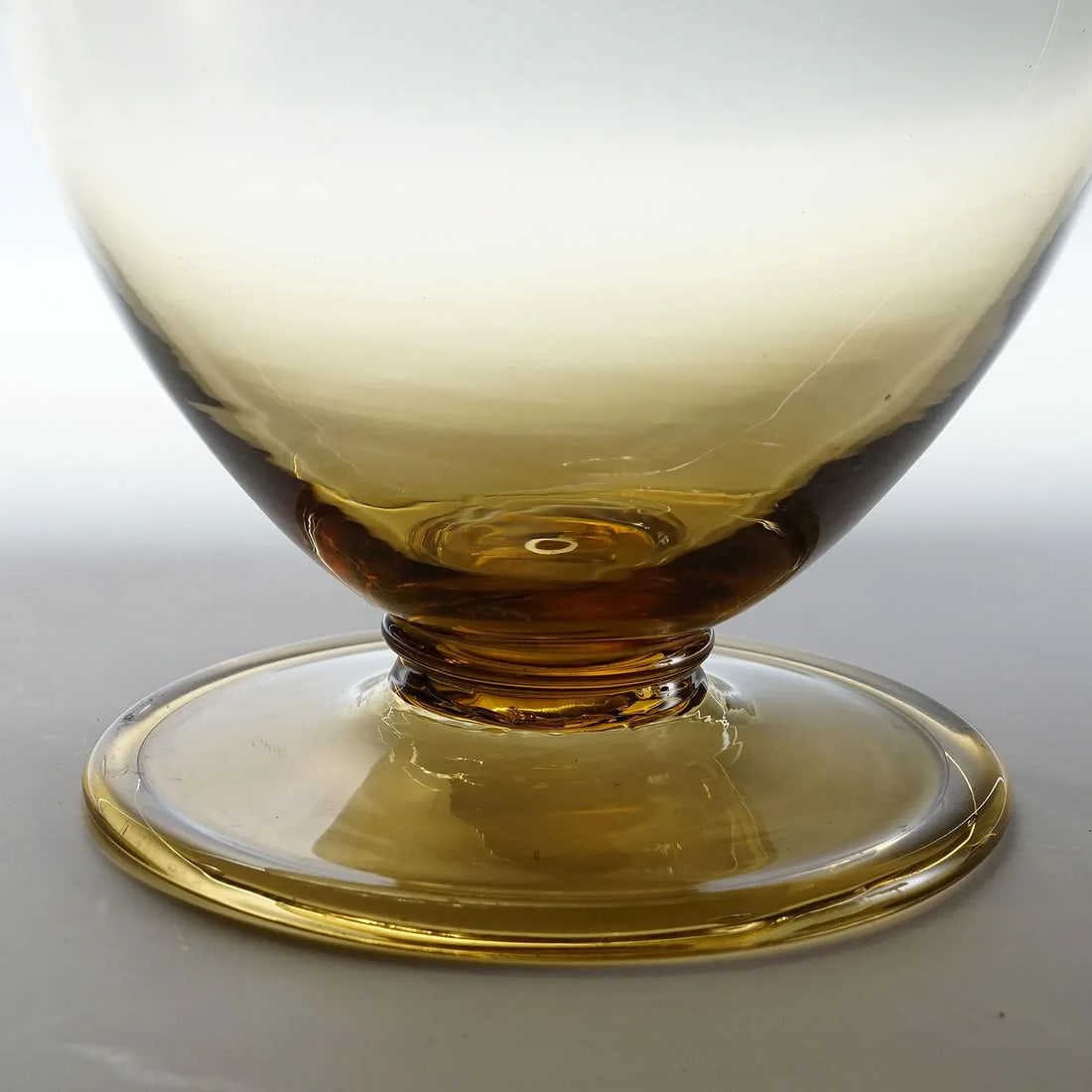 Vetro Soffiato Glass Jug Tiziano, Venini Murano Ca. 1930s - 7