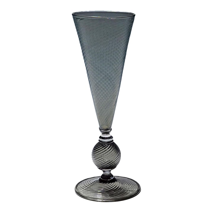 Vetro Soffiato Glass Vase, Venini Murano Ca. 1950s (1 of 7)