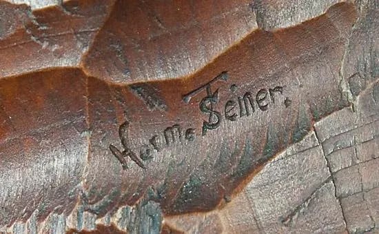19th Century Relief Woodcarving by Hermann Steiner Meran - 4