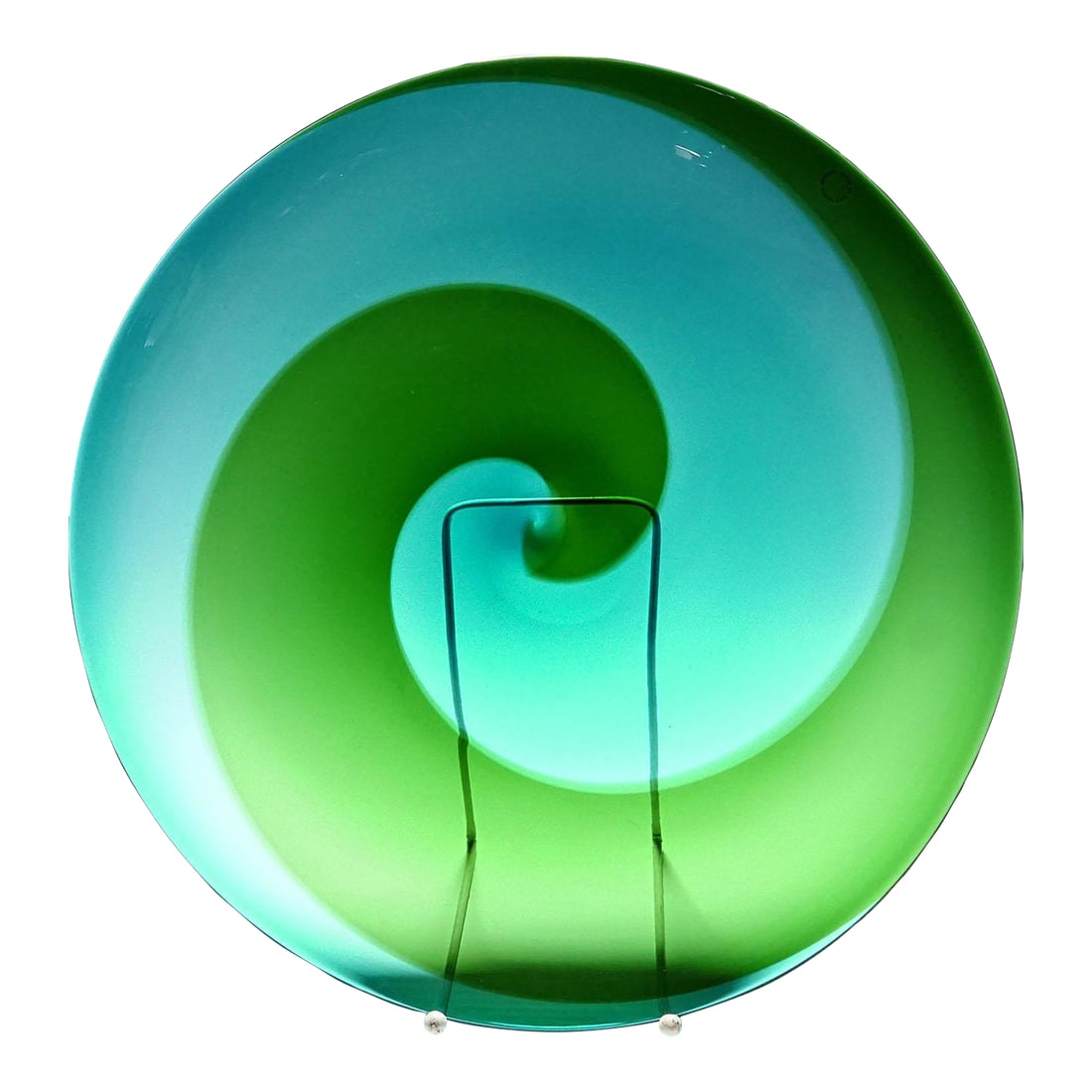 Large Venini Plate 'Coreano', Designed by Tapio Wirkkala in 1966 (1 of 6)