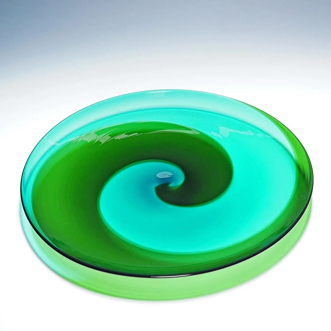 Large Venini Plate 'Coreano', Designed by Tapio Wirkkala in 1966 - 4