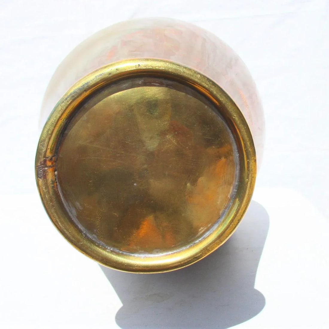 Grand Tour Bronze Handled Olpe Vessel - 6