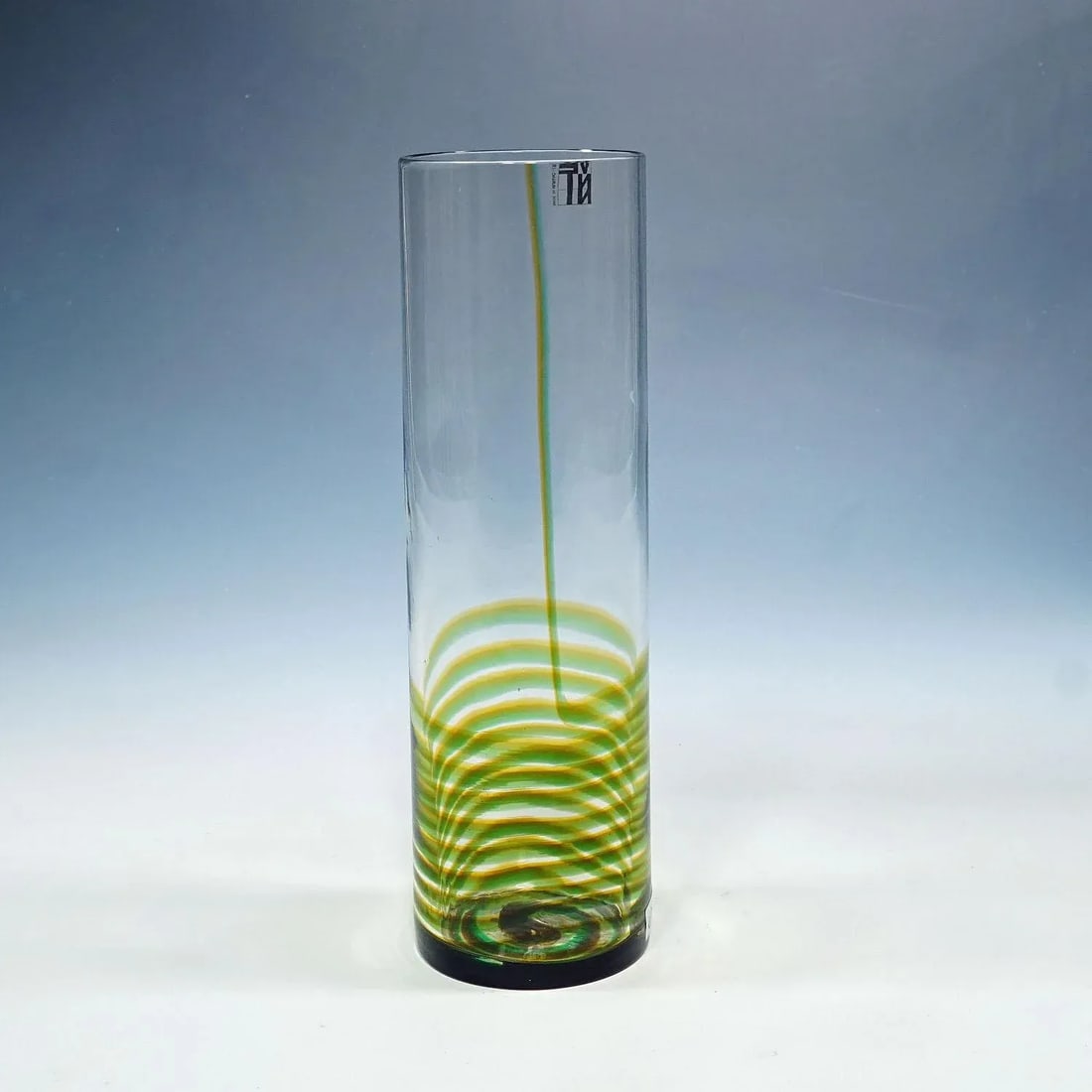 Murano Art Glass Vase Bifilo by Toni Zuccheri for Venini Ca. 1970s - 2