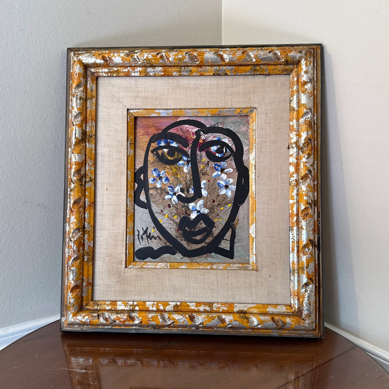 1960s Peter Keil Original Oil Painting on Canvas, Framed - 3