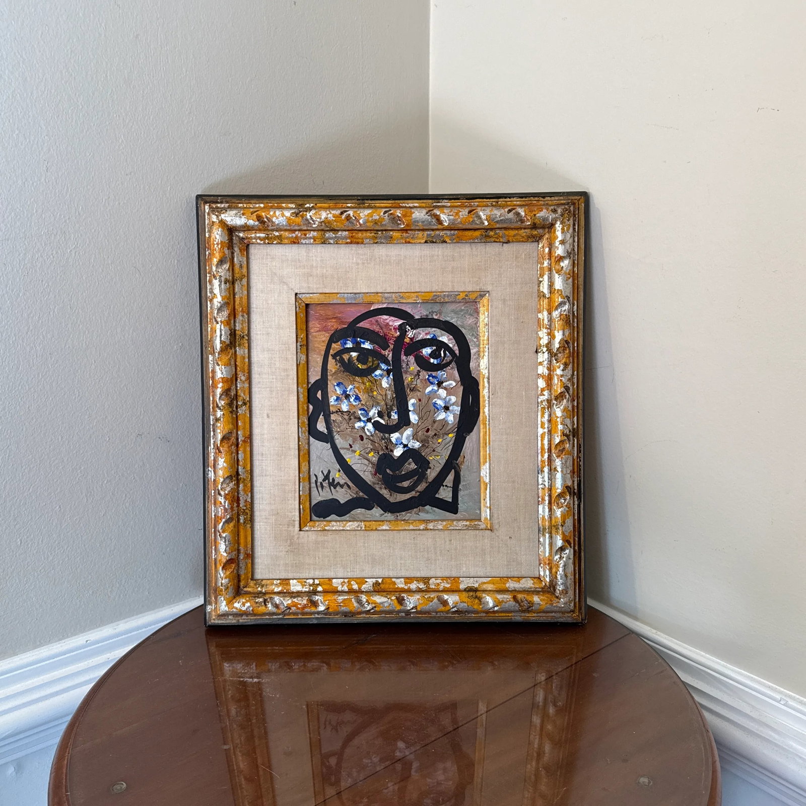 1960s Peter Keil Original Oil Painting on Canvas, Framed - 7