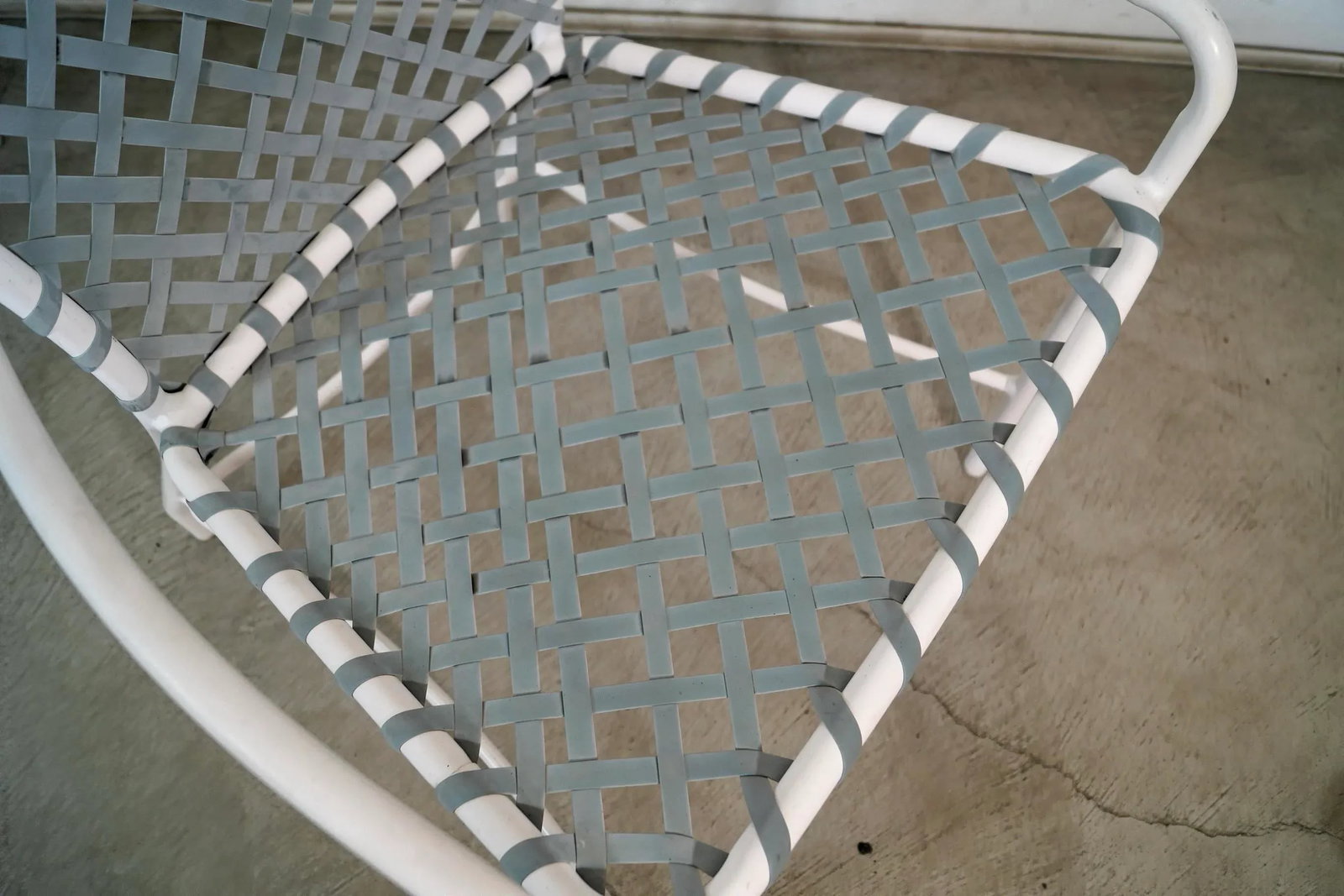 1970's Mid-Century Modern Brown Jordan Aluminum Patio Chairs - Set of 3 - 8