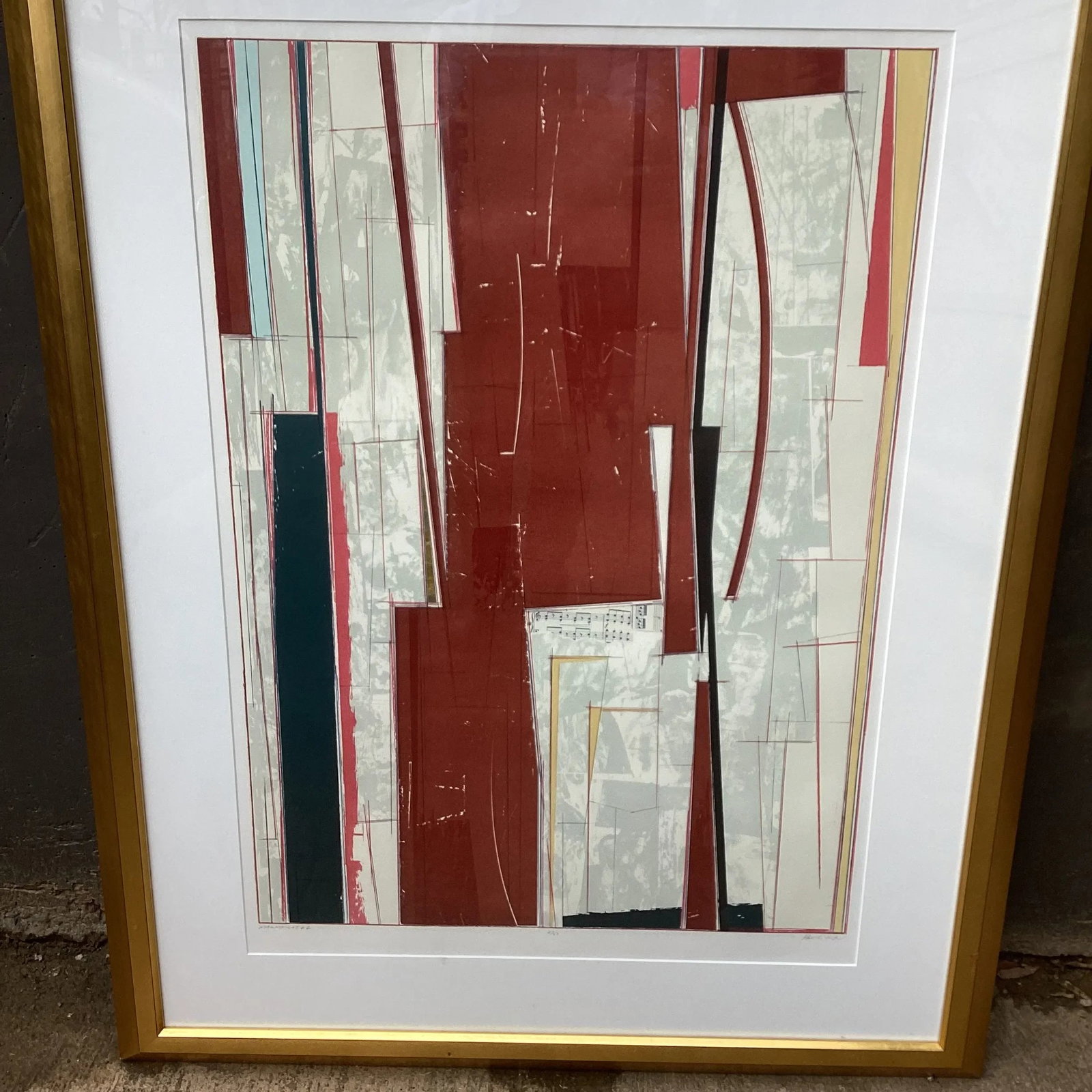 Large Signed Numbered Lithograph by John Pavlicek "Magnificat #2" 2/50 - 2