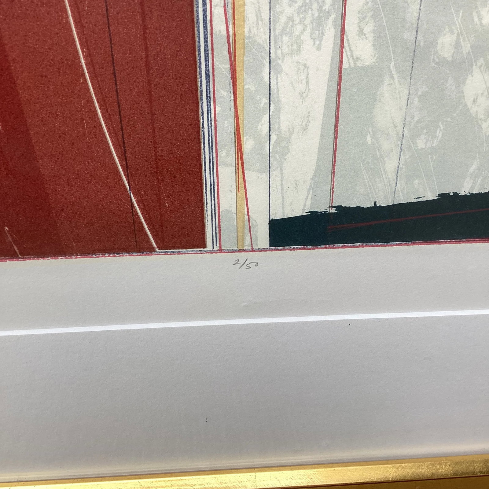 Large Signed Numbered Lithograph by John Pavlicek "Magnificat #2" 2/50 - 3