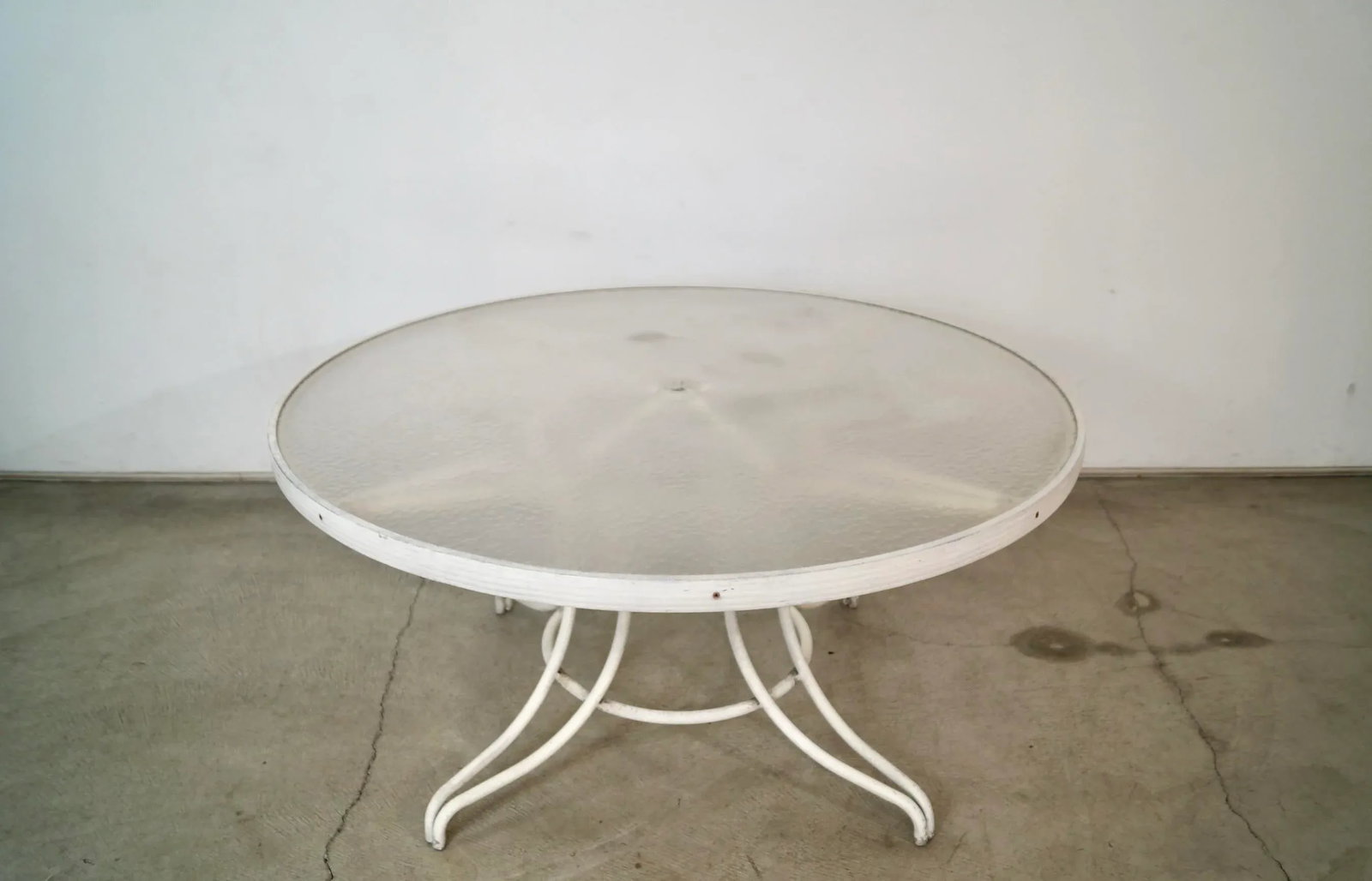 1970's Mid-Century Modern Brown Jordan Style Aluminum Patio Table - 4