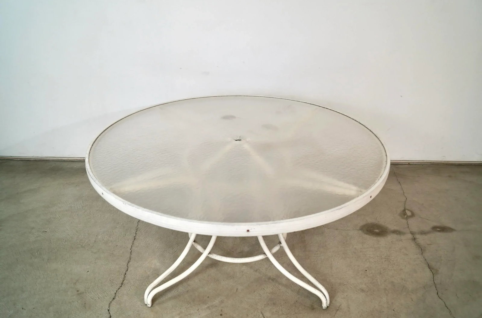 1970's Mid-Century Modern Brown Jordan Style Aluminum Patio Table - 5