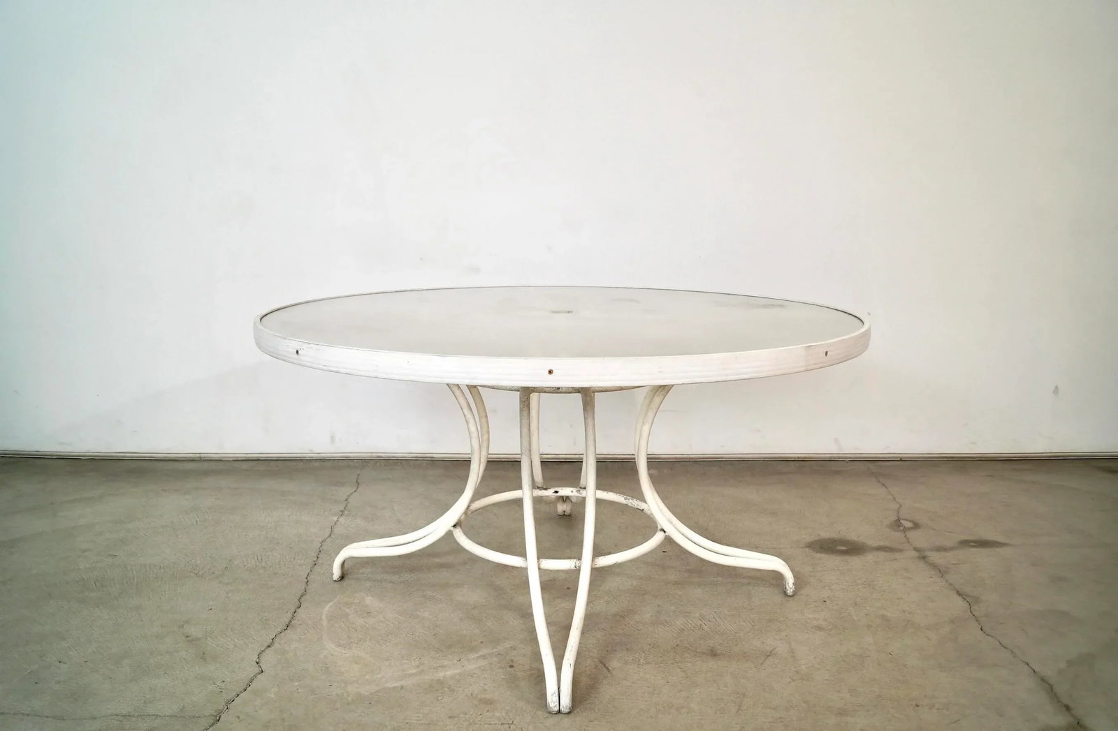 1970's Mid-Century Modern Brown Jordan Style Aluminum Patio Table - 7