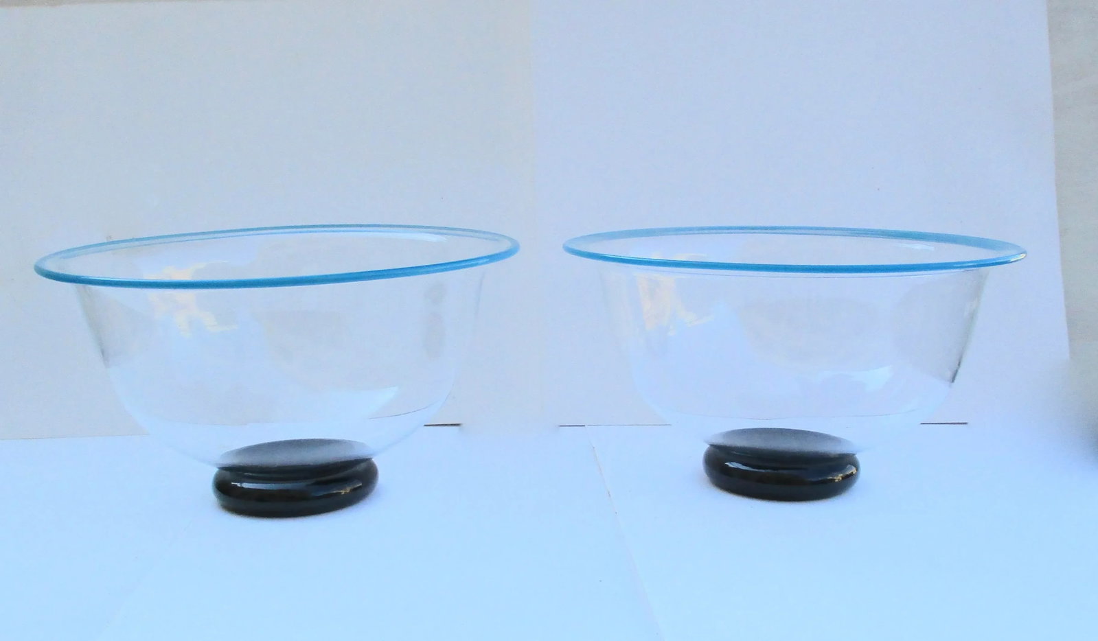 Vintage 1989 Kosta Boda Handblown Bowls - a Pair - 8