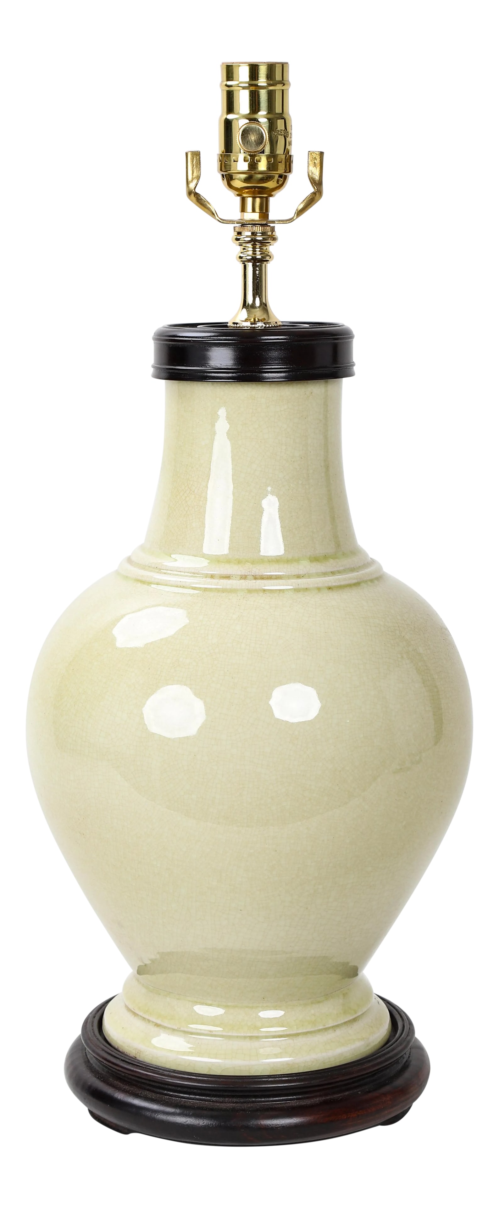 Late 20th Century Porcelain Vase Lamp (1 of 9)