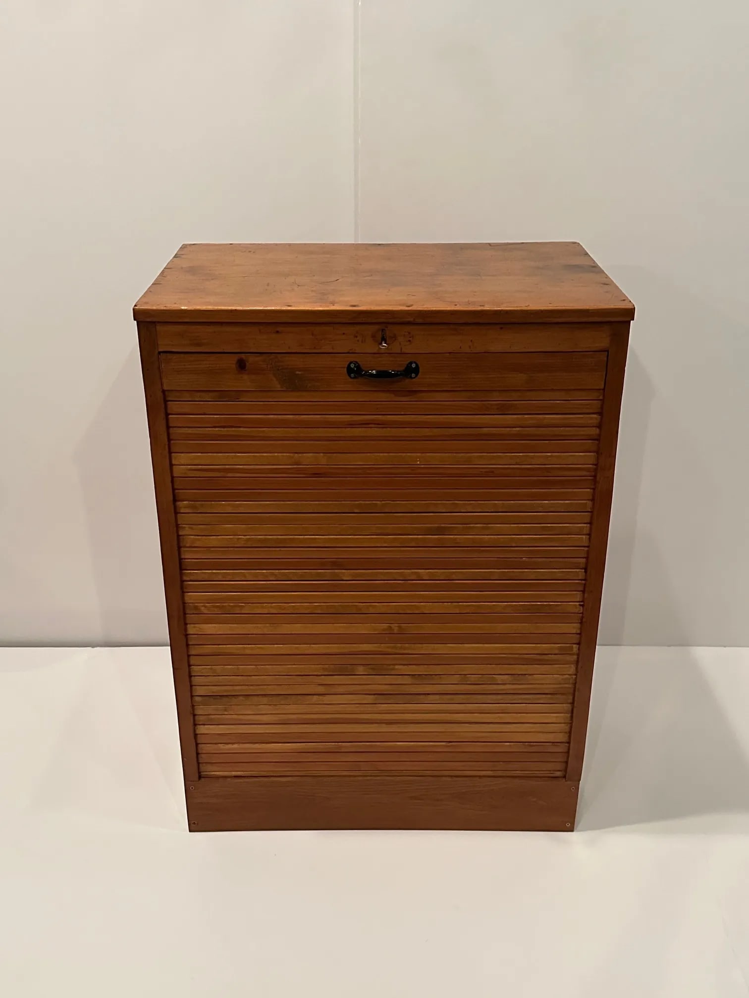 Antique Belgian Oak Wine Cabinet - 2