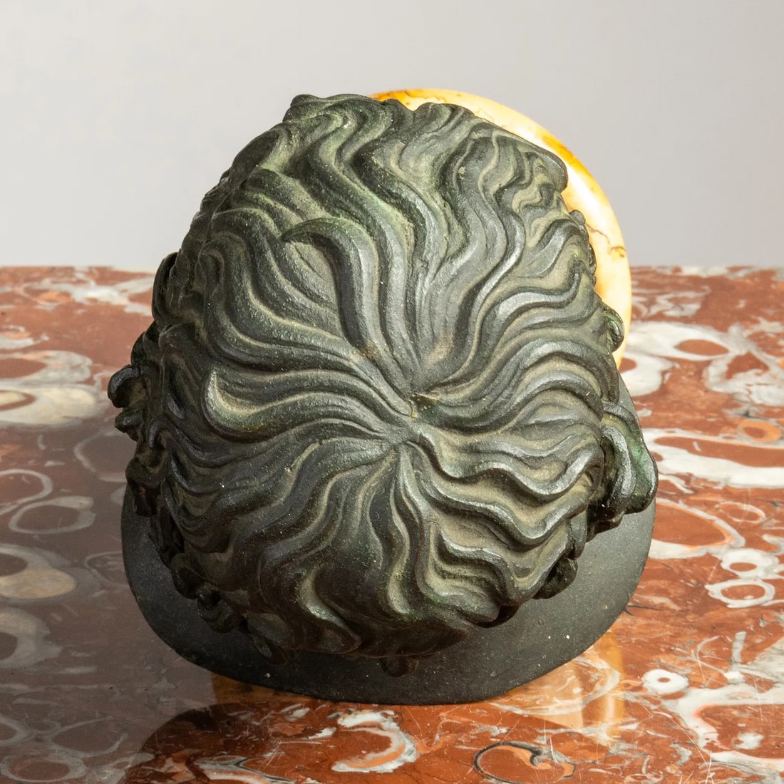 Grand Tour Bronze and Marble Bust of a Youth - 12