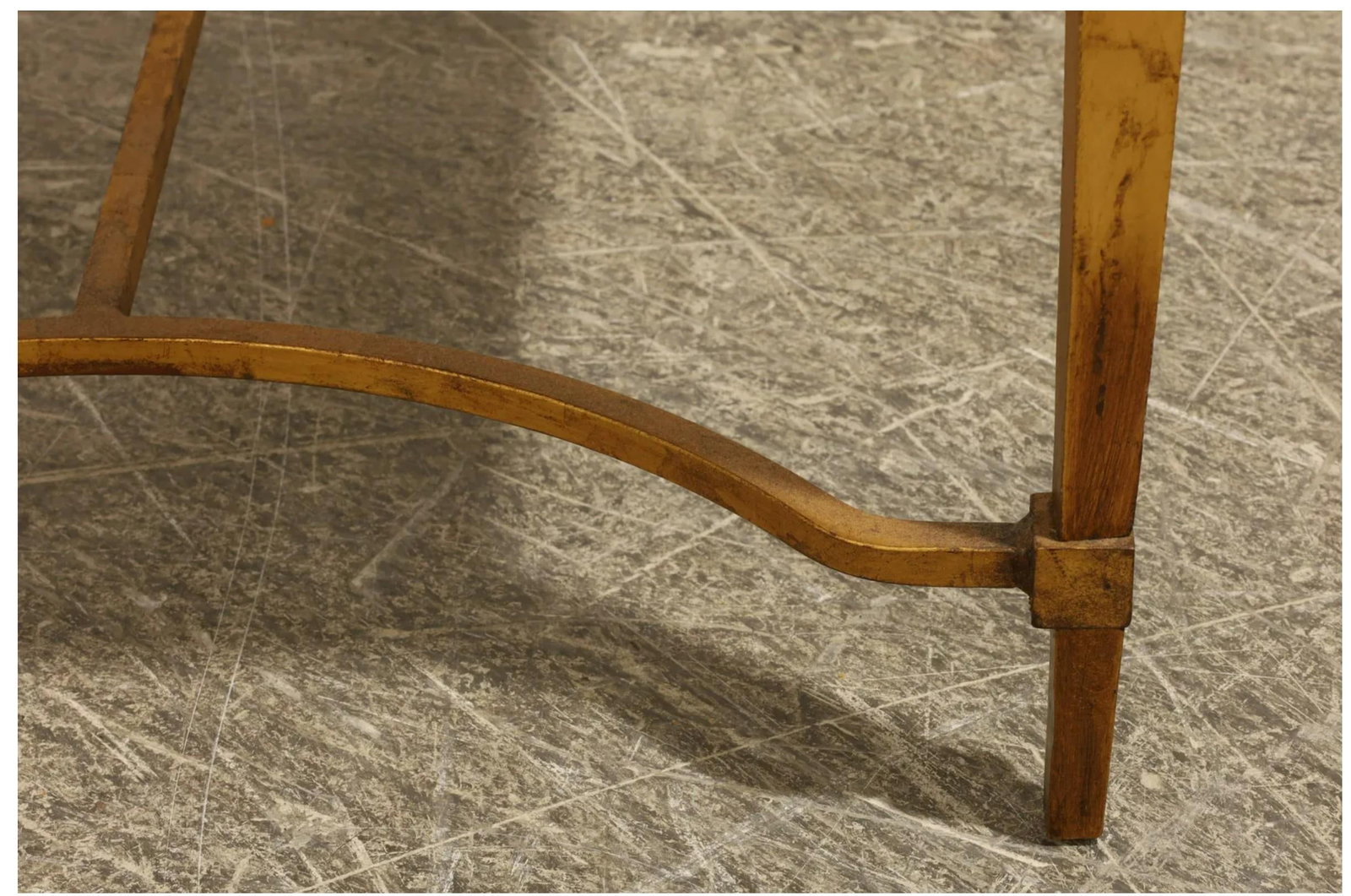 Aldo Tura Goat Skin and Bronze Side Table, C. 1960 - 3