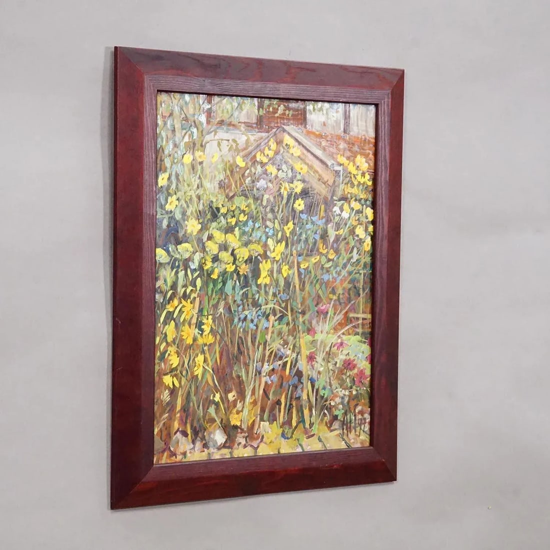 Great Oil Painting of a Garden Scenery, Alexander Michael 1997 - 2
