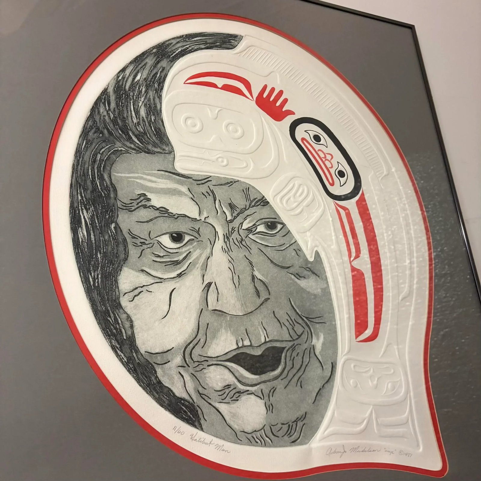 Halibut Man Limited Edition Print - 1981 - 6