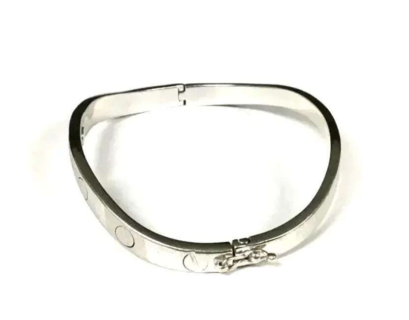 14k White Gold Bracelet - 2