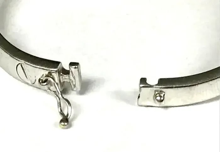 14k White Gold Bracelet - 5