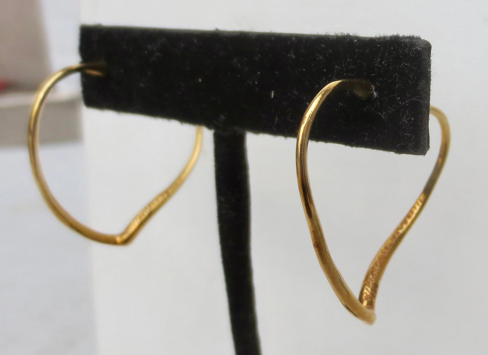 Vintage Elsa Peretti for Tiffany & Co. 24Kt. Earrings - 2