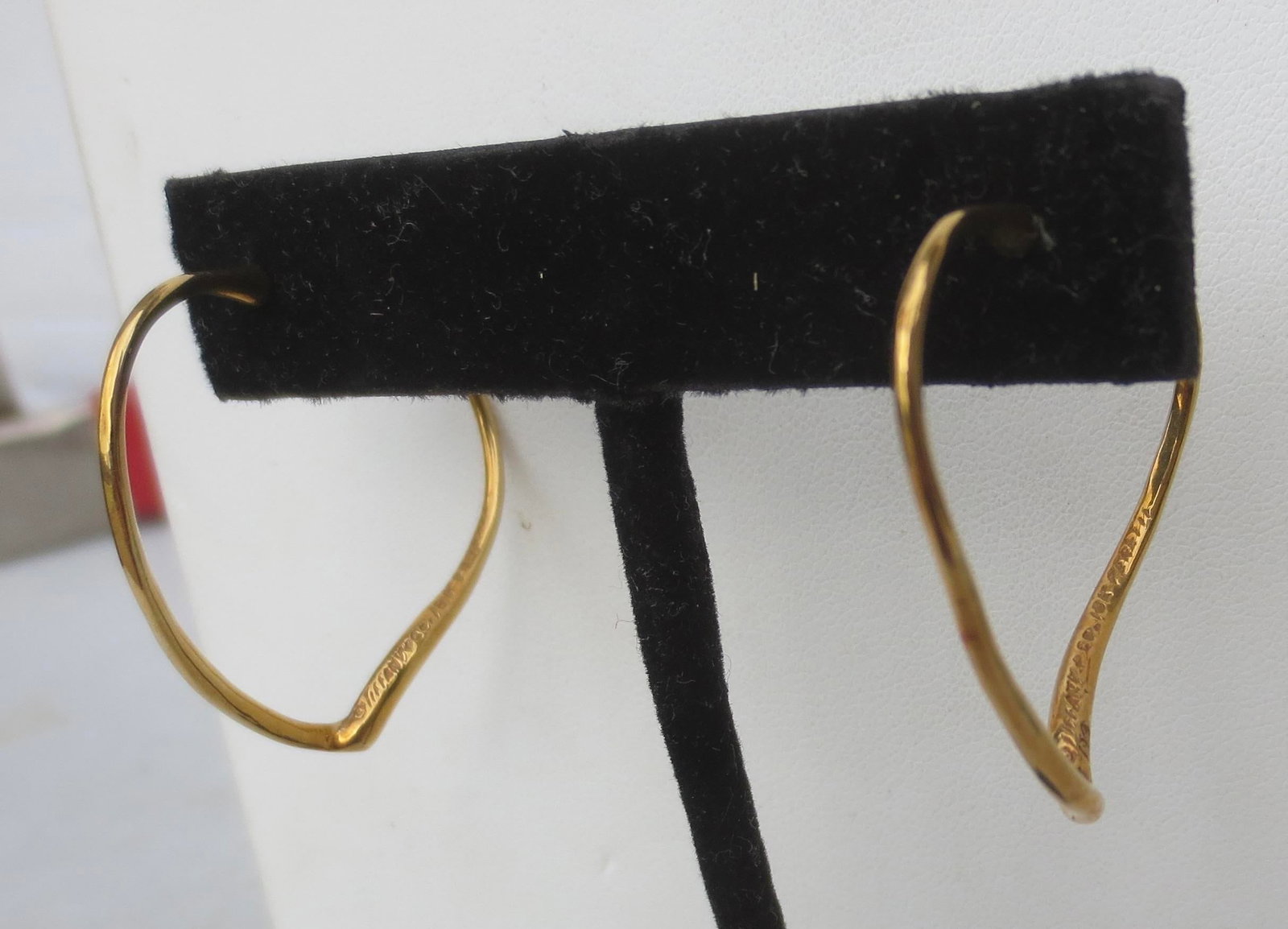 Vintage Elsa Peretti for Tiffany & Co. 24Kt. Earrings - 5