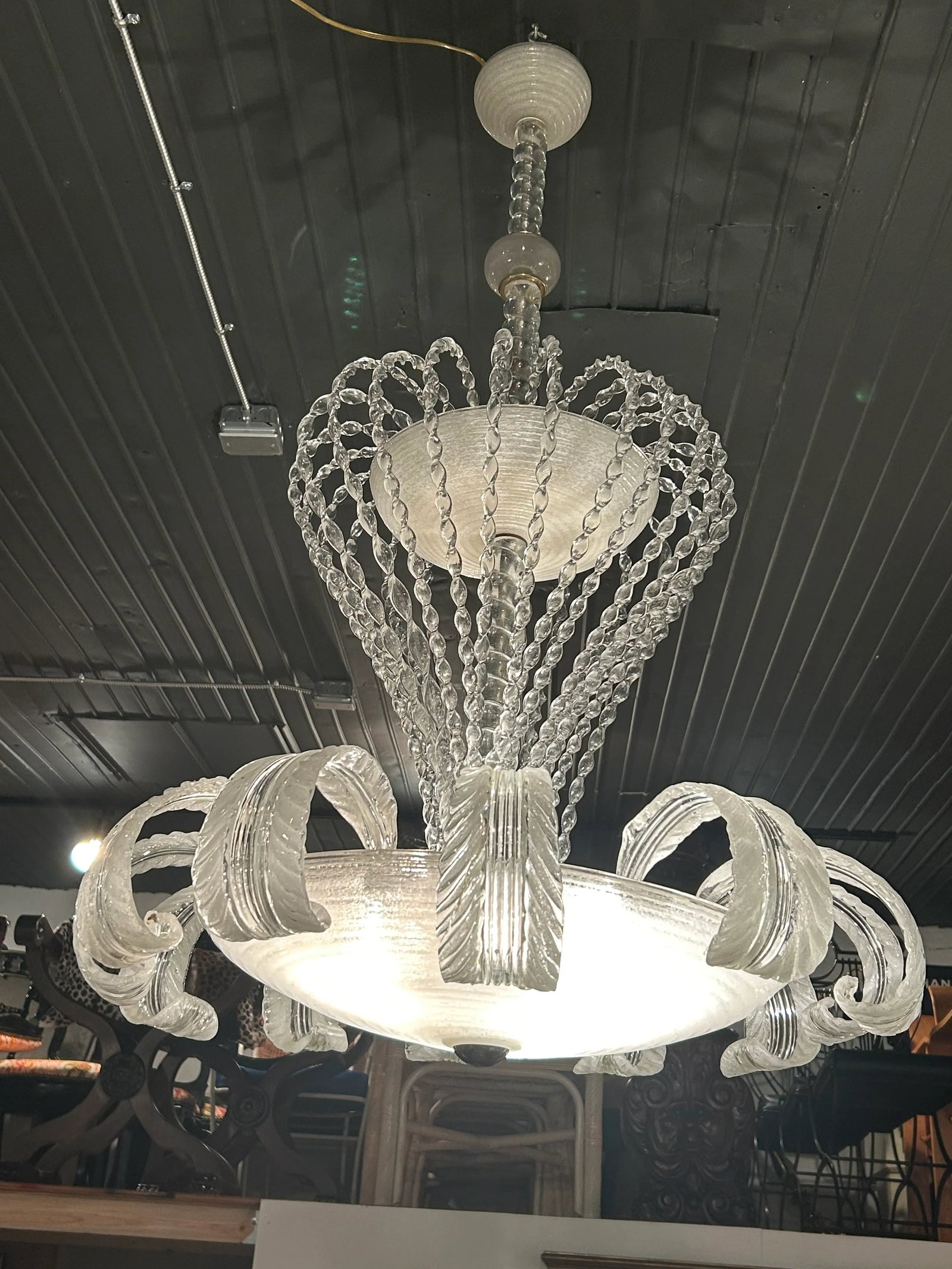 Vintage Murano Exquisite & Rare Chandelier - 2