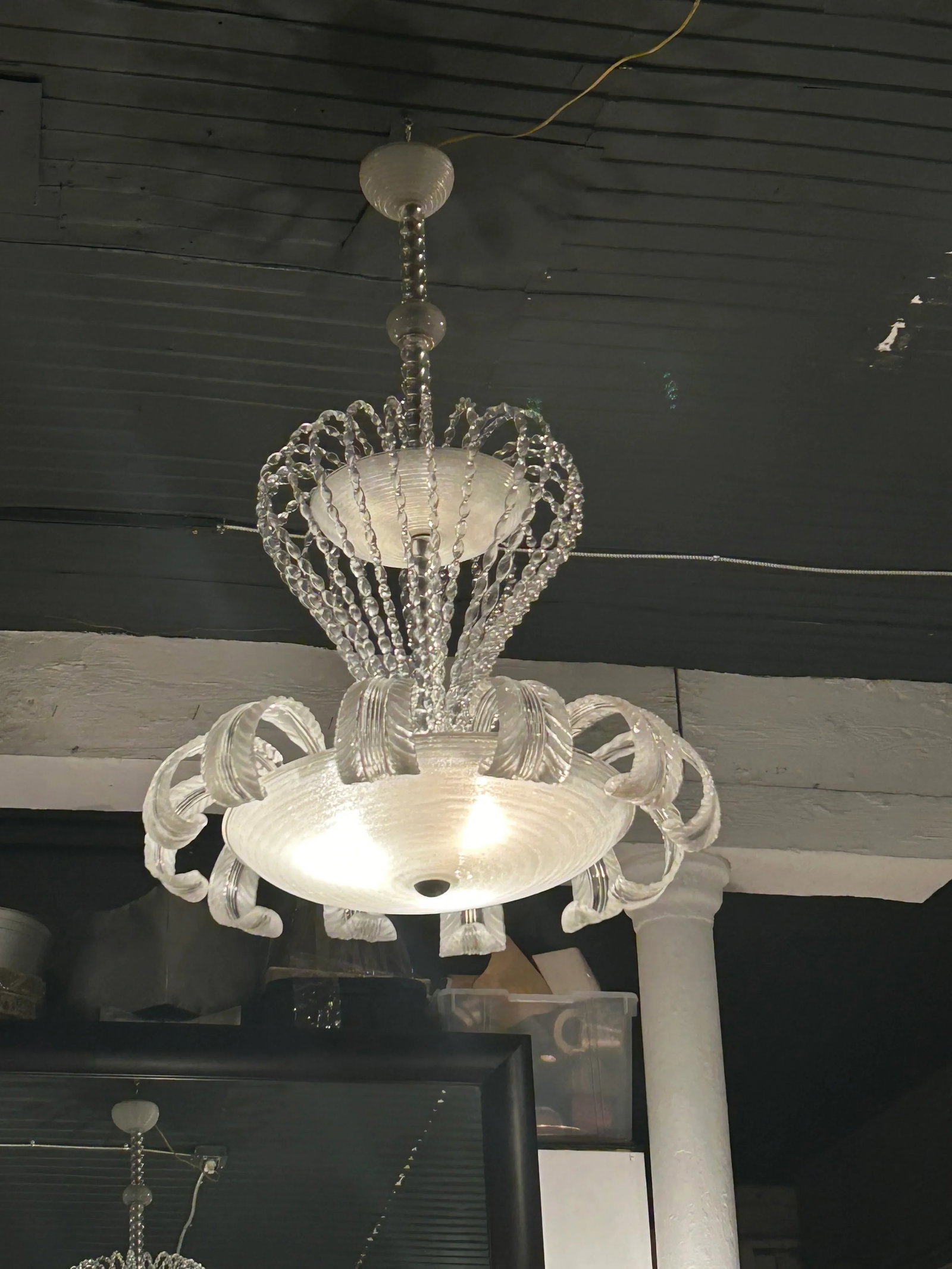 Vintage Murano Exquisite & Rare Chandelier - 4