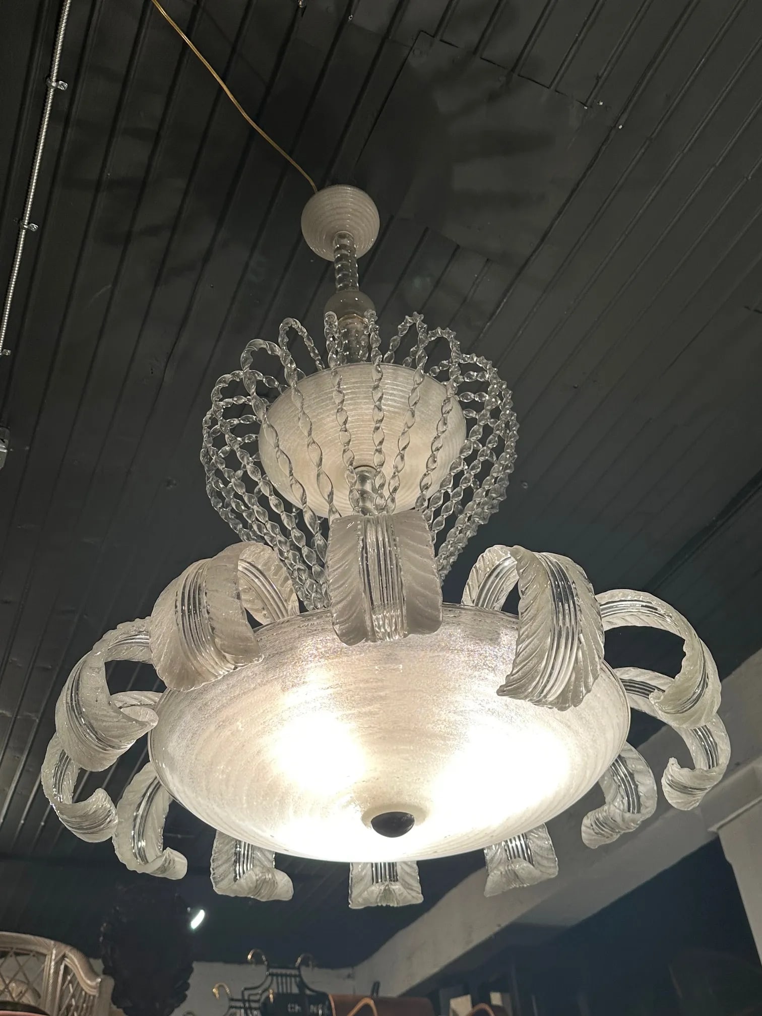 Vintage Murano Exquisite & Rare Chandelier - 7
