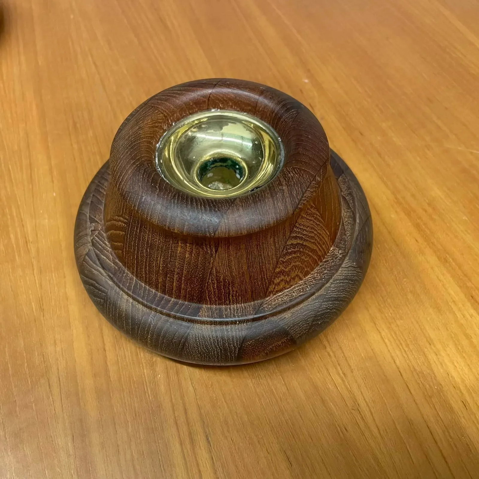 Jens Quistgaard for Dansk Staved Teak Candleholders - A Pair - 4